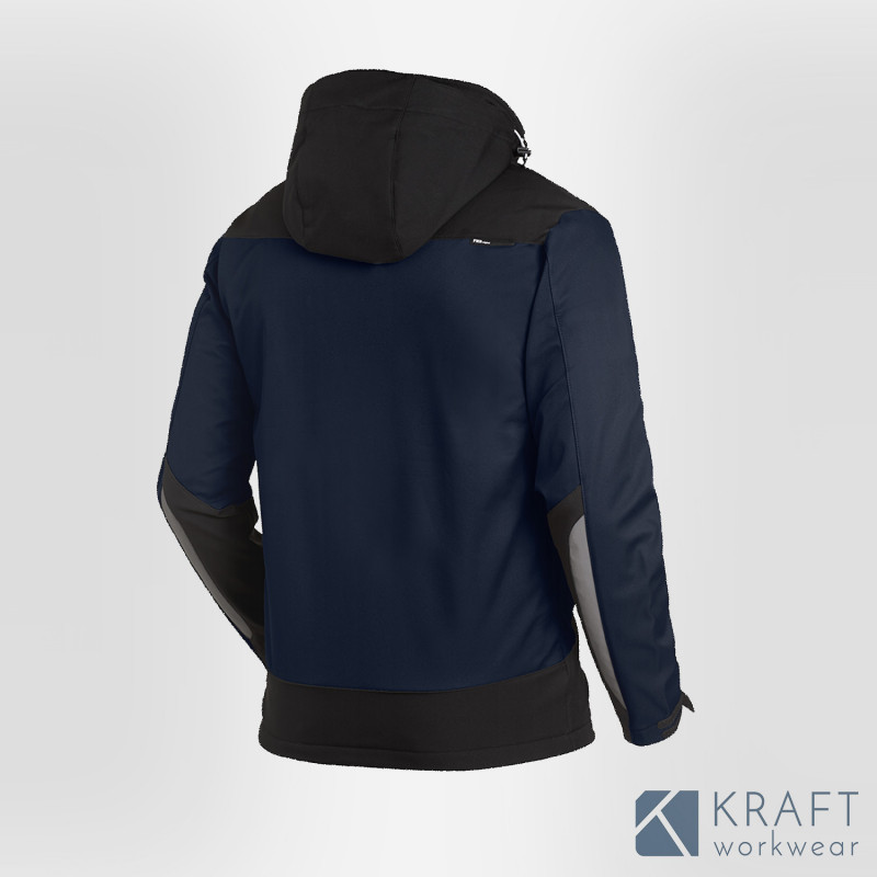 Veste de travail softshell marine FHB Jannik