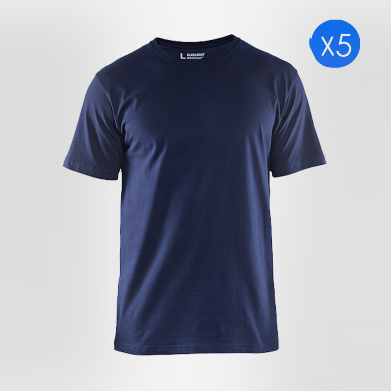 Pack de 5 T-Shirts de travail Blaklader