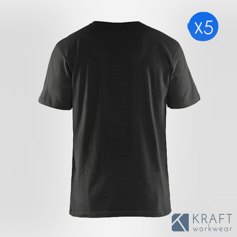Pack de 5 T-Shirts de travail Blaklader