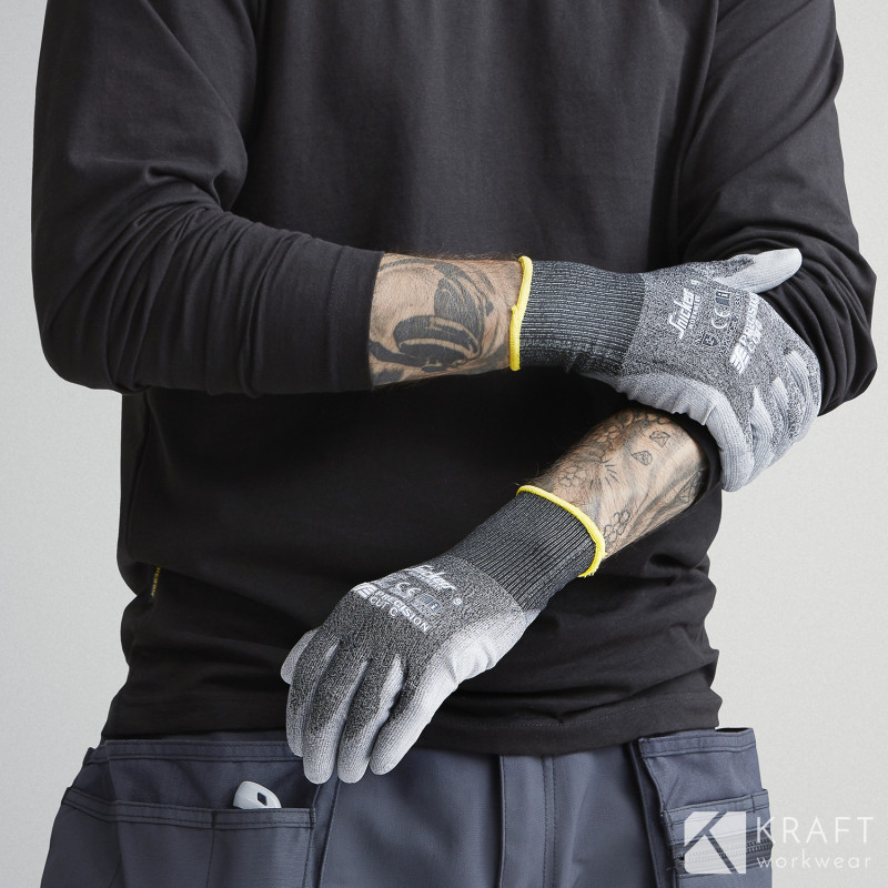 Gants de travail tactiles anti coupures Snickers