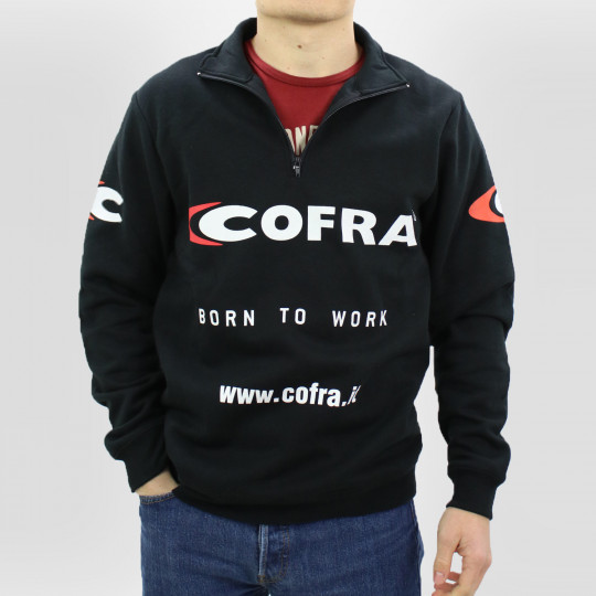 Sweat Cofra avec col zippé