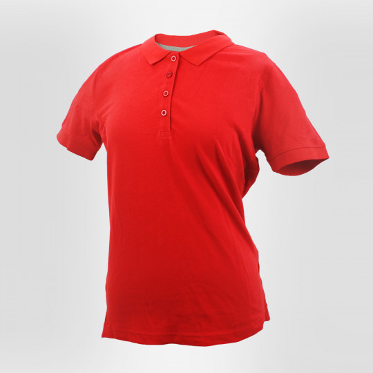 Polo de travail femme cintré