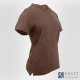 Polo de travail femme cintré