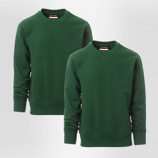 Pack de 2 sweat-shirts économique vert