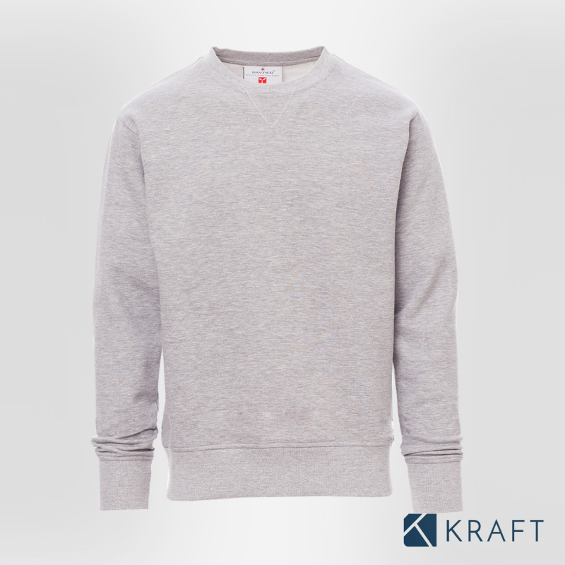 Pack de 2 sweat-shirts économique gris chiné