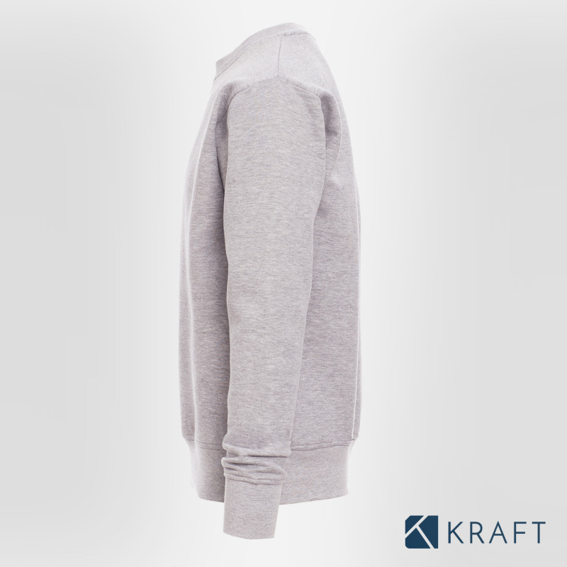 Pack de 2 sweat-shirts économique gris chiné