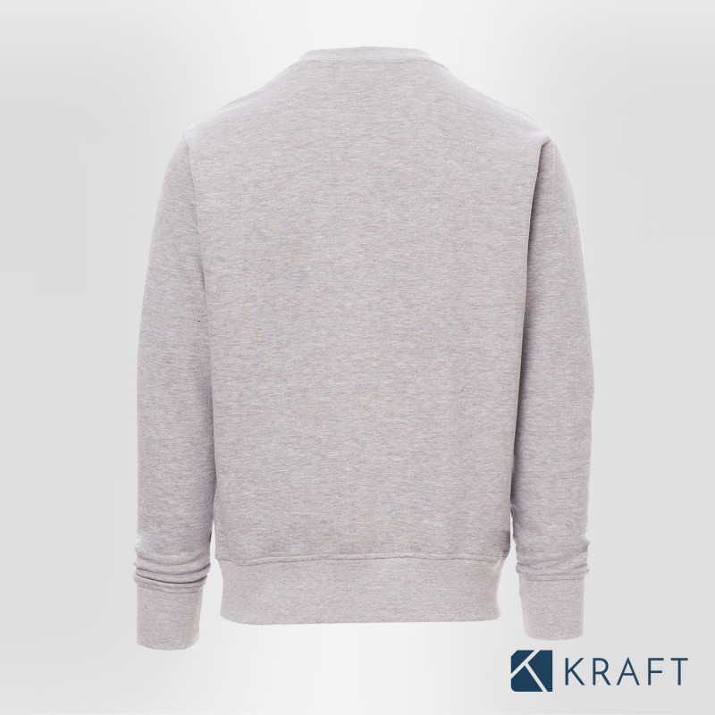 Pack de 2 sweat-shirts économique gris chiné