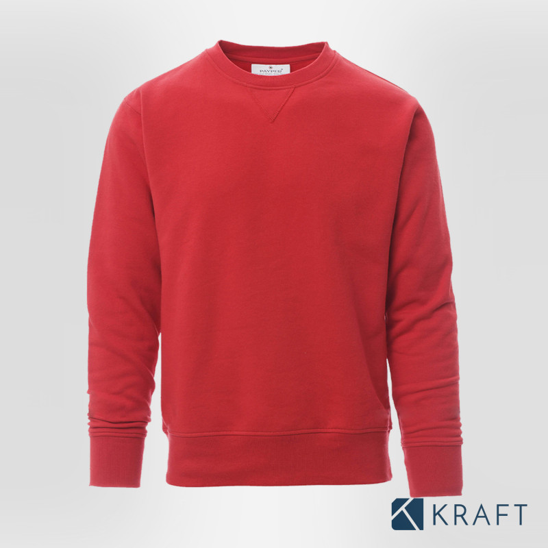 Pack de 2 sweat-shirts économique rouge