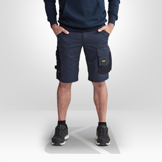 Short de travail stretch Snickers noir