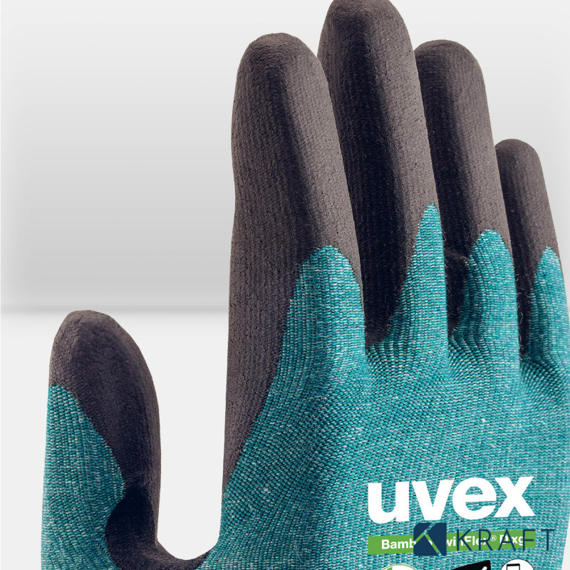 Gants de protection anti-coupure respirant Uvex Bamboo