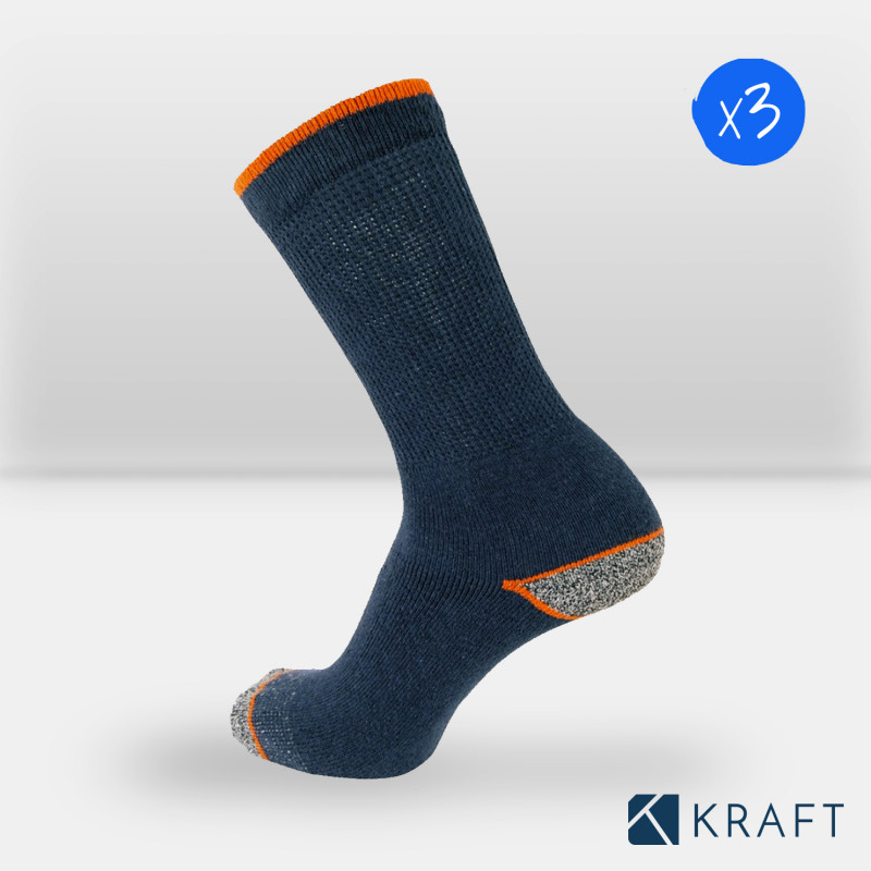 Lot de 3 paires de chaussettes pour brodequins