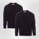 Pack de 2 sweat économique gris foncé