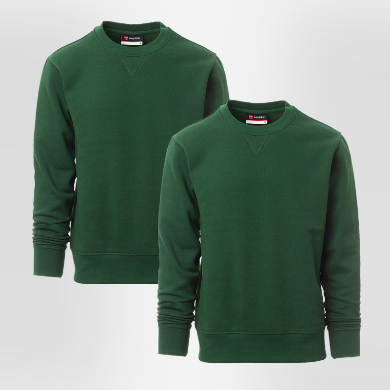 Pack de 2 sweat-shirts économique gris foncé