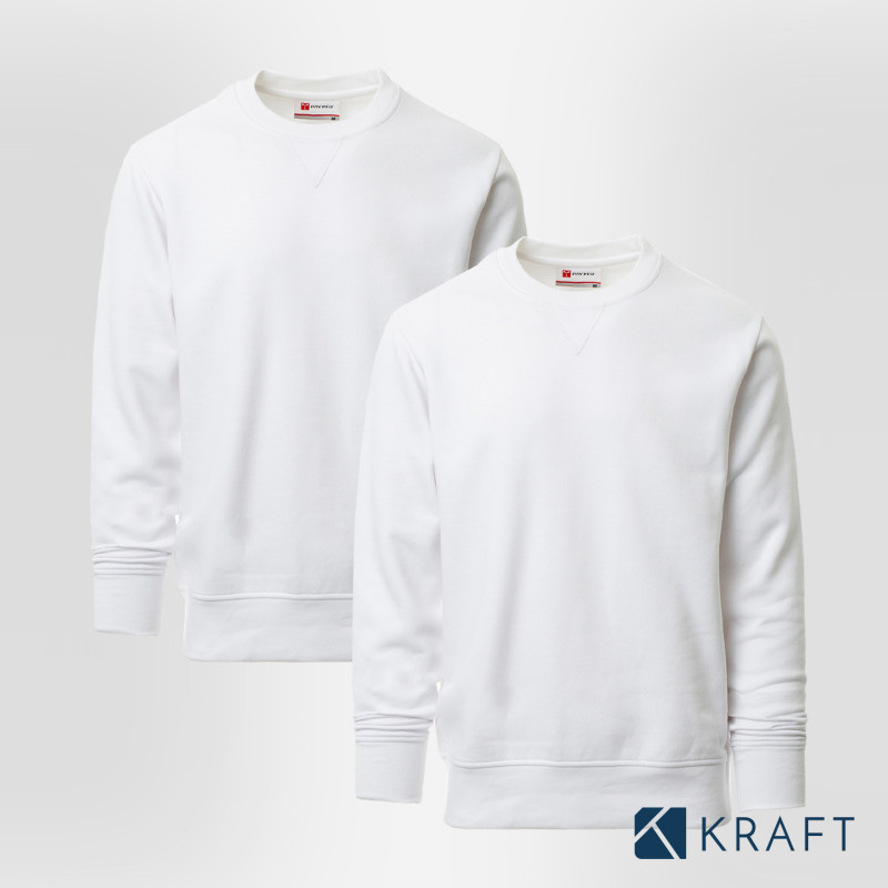 Pack de 2 sweat-shirts économique gris foncé