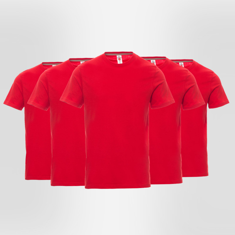 Pack de 5 T-Shirts économiques (25 coloris)