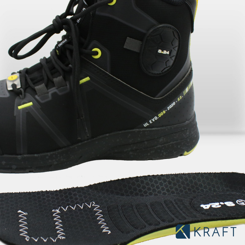 Chaussure de sécurité haute S3 ultra légère S24 Rocket