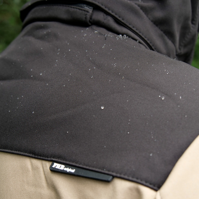 Veste de travail softshell beige FHB Jannik