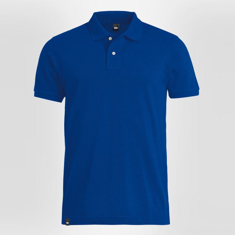 Polo noir 100% coton FHB Daniel
