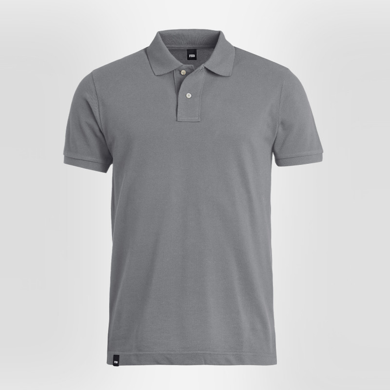 Polo noir 100% coton FHB Daniel