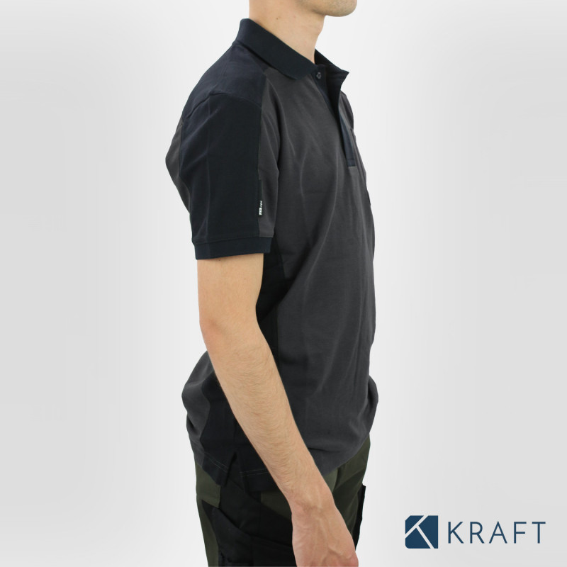 Polo bicolore beige FHB Konrad