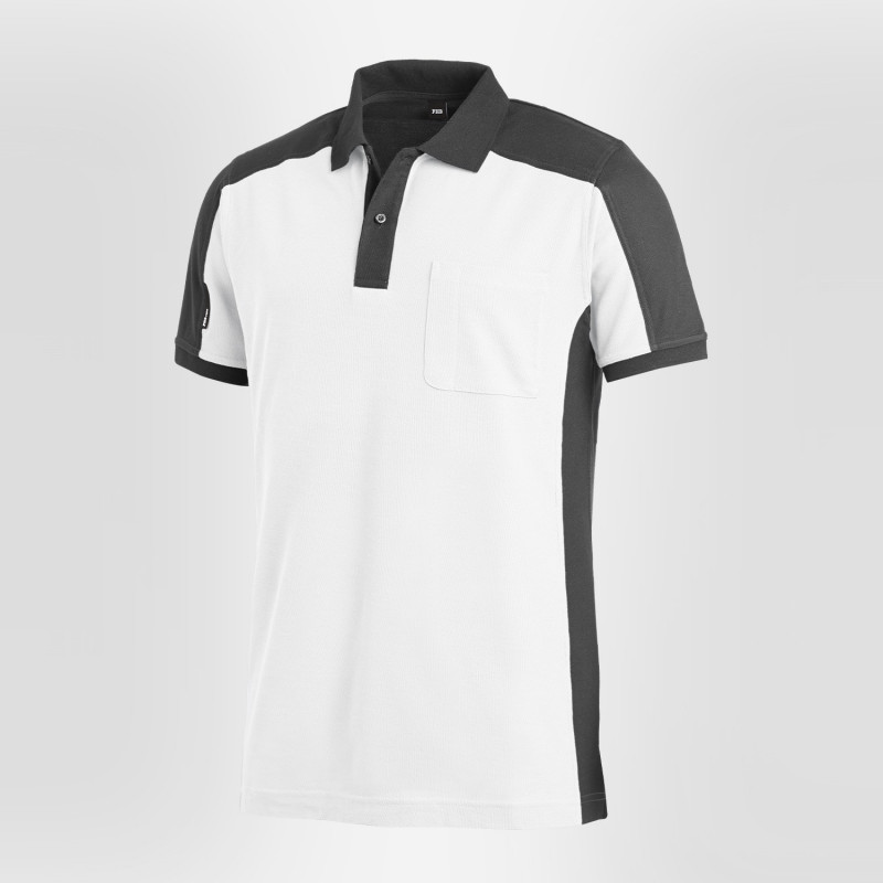Polo bicolore beige FHB Konrad