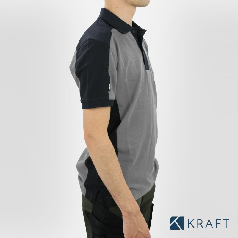 Polo bicolore beige FHB Konrad