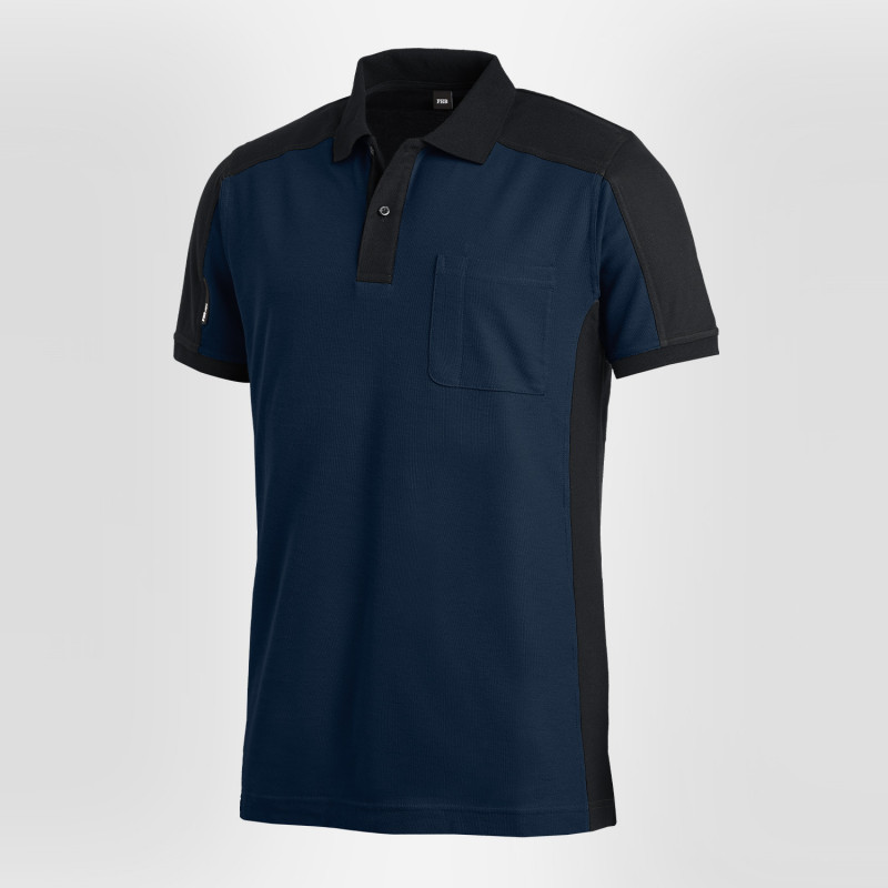 Polo bicolore beige FHB Konrad