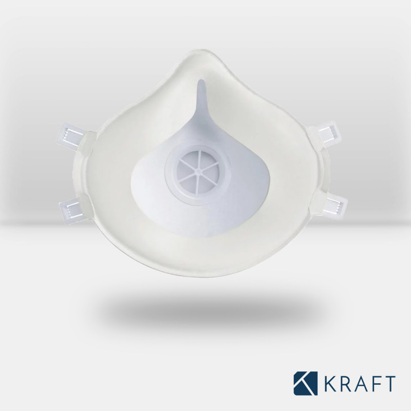 Boîte de 15 masques respiratoires avec soupape Uvex FFP3