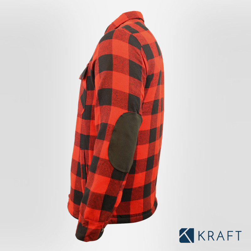 Veste de travail bûcheron en flanelle Herock