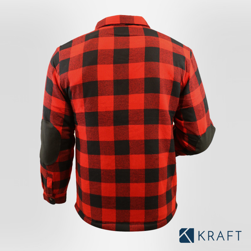 Veste de travail bûcheron en flanelle Herock