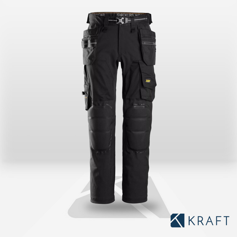 Pantalon de travail extensible avec genouillères intégrées Snickers
