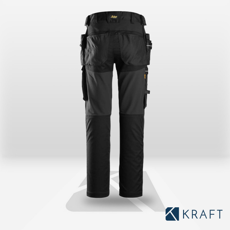 Pantalon de travail extensible avec genouillères intégrées Snickers