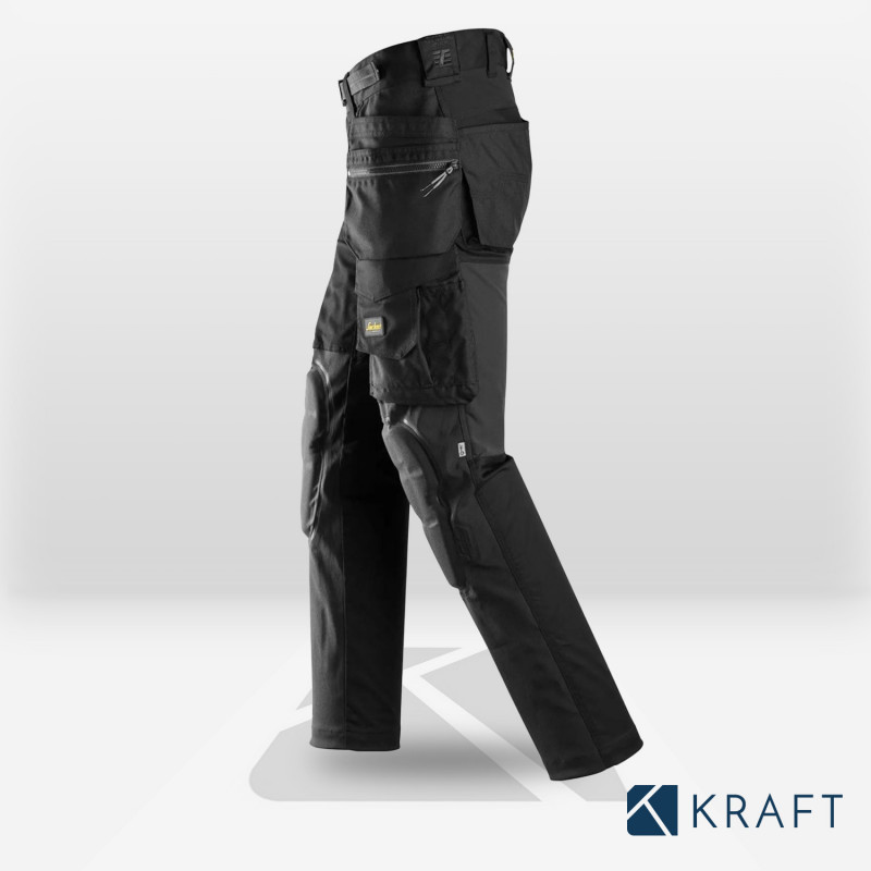 Pantalon de travail extensible avec genouillères intégrées Snickers