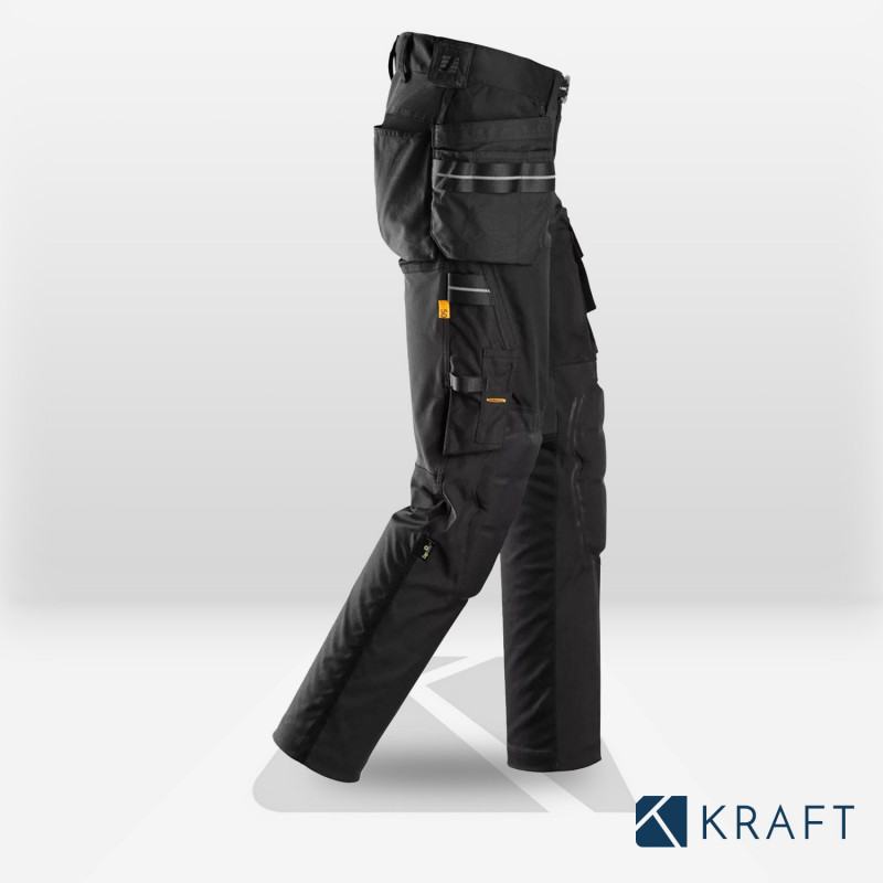 Pantalon de travail extensible avec genouillères intégrées Snickers