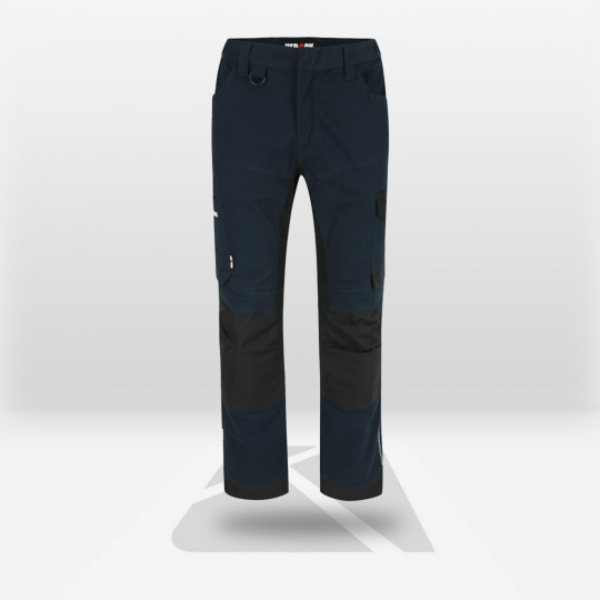 Pantalon de travail stretch avec poches genouillères Herock Xeni
