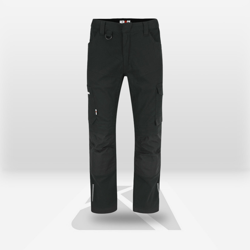Pantalon de travail stretch avec poches genouillères Herock Xeni