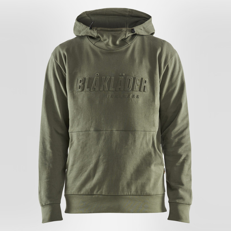 Sweat shirt à capuche imprimé 3D Blåkläder