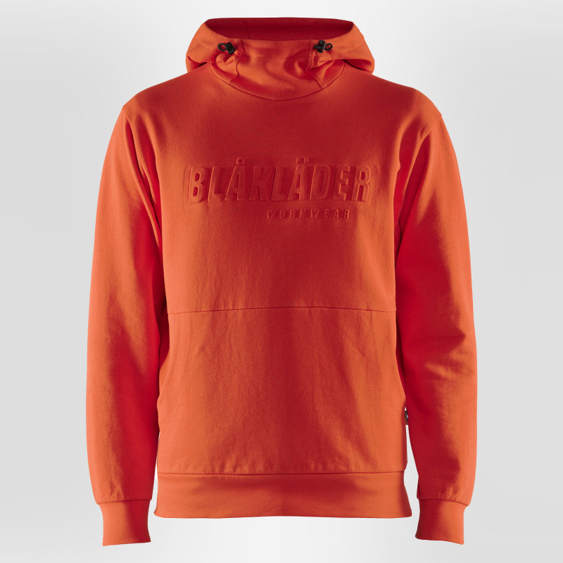 Sweat shirt à capuche imprimé 3D Blåkläder