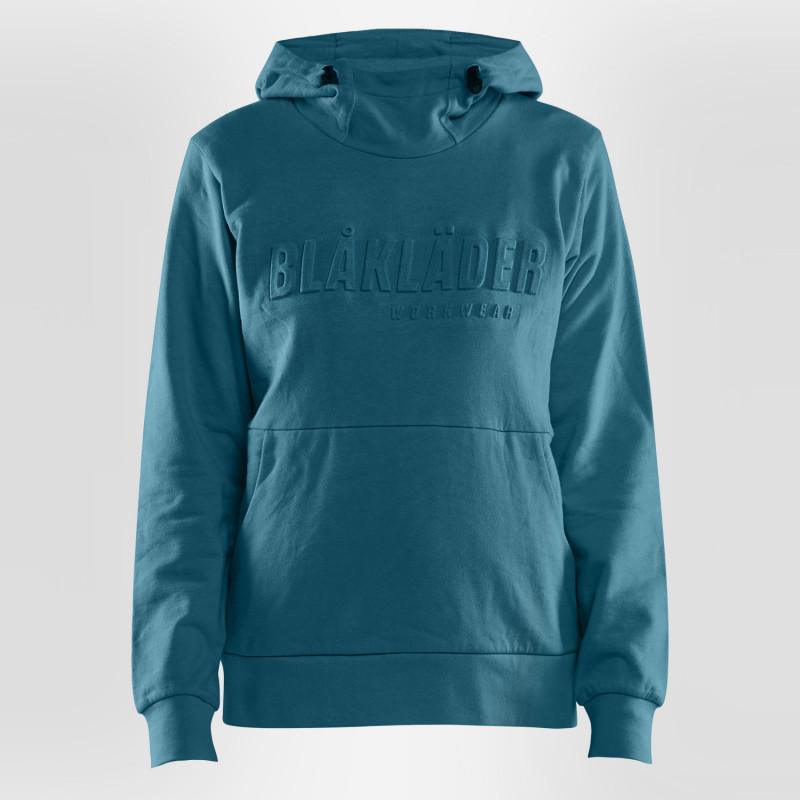 Sweat shirt à capuche femme imprimé 3D Blåkläder