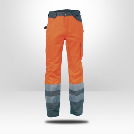 Pantalon haute visibilité Cofra orange fluo