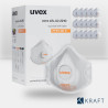 Miniature pour Masque coque respiratoire avec soupape Uvex FFP2