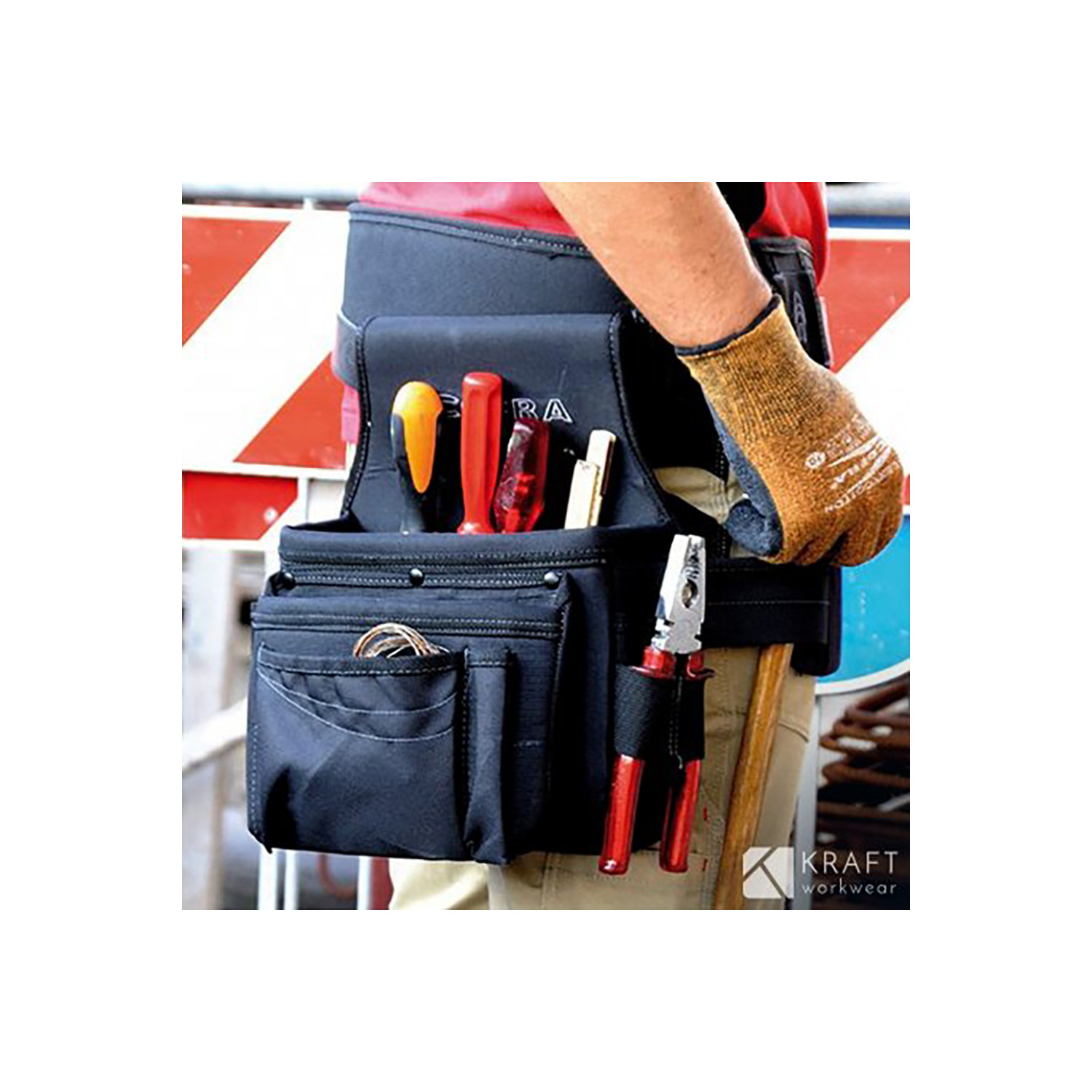 Sacoche de travail et ceinture porte outils